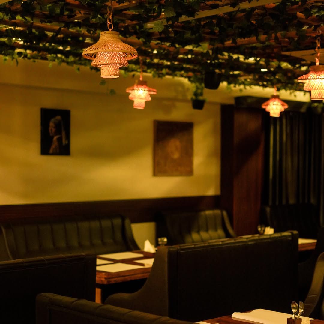 The dining room