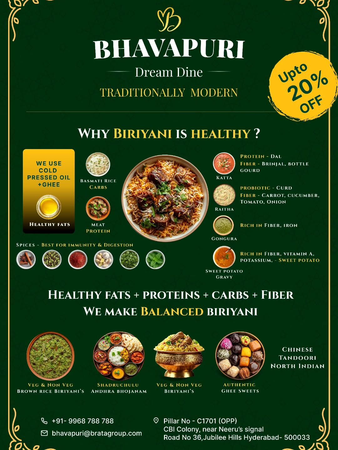 Brown Rice Biryani